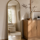 Smalle Gouden Boogspiegel - 180x70